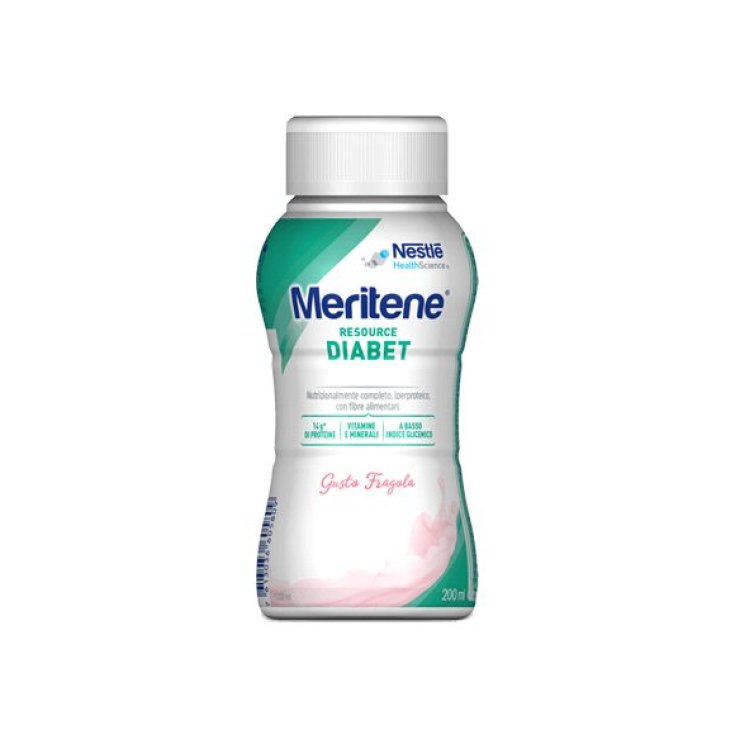 Meritene Resource Diabet Strawberry Food for Special Medical Purposes 200ml