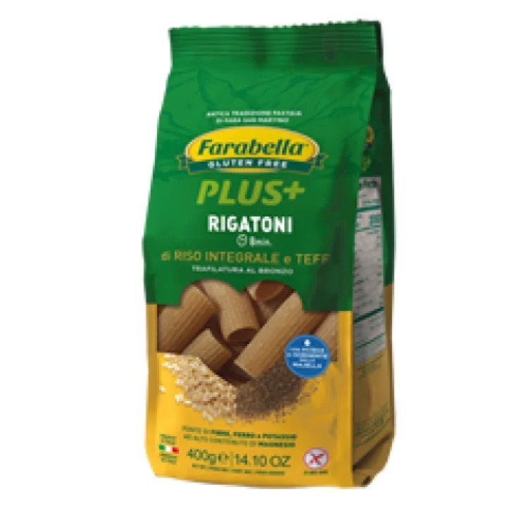 Farabella Plus + Rigatoni Brown Rice and Teff Gluten Free 300g