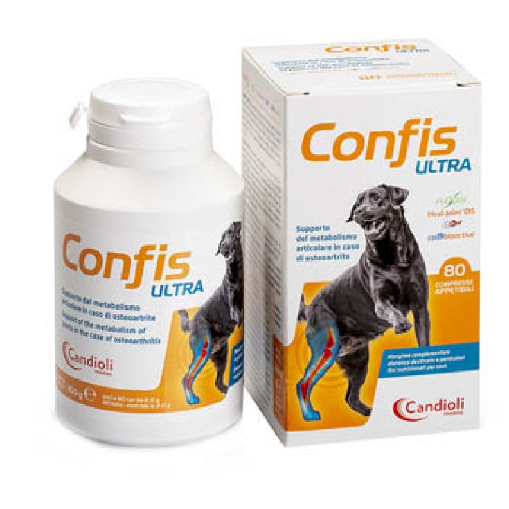 Candioli Confis Ultra Dietary Food For Dogs 80 Tablets