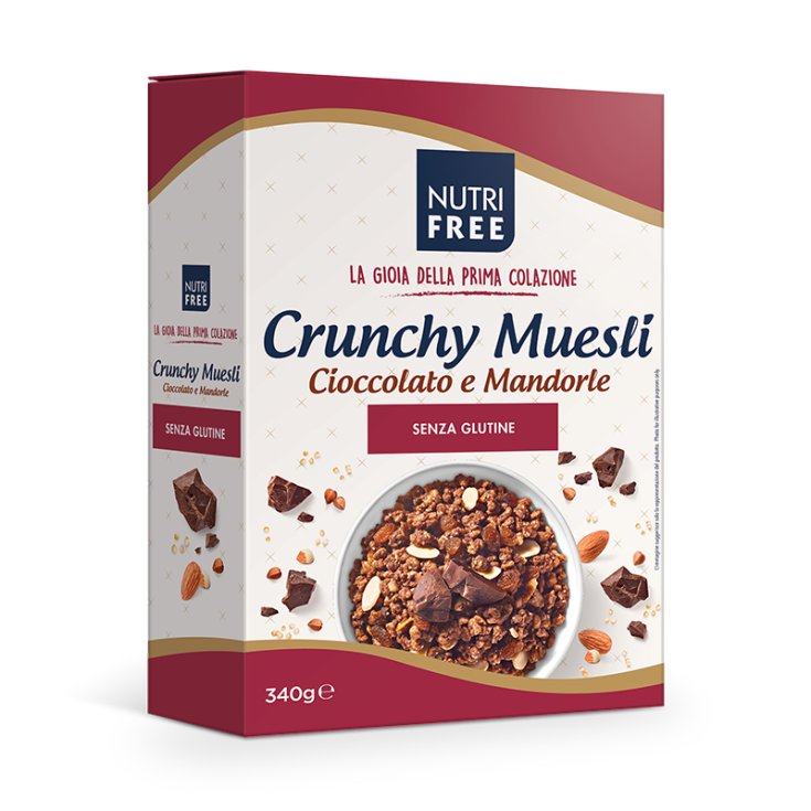 Nutrifree Crunchy Mix Chocolate and Almonds Gluten Free 340g