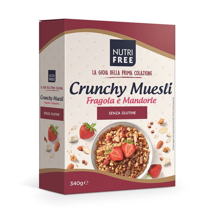 Nutrifree Crunchy Mix Strawberry and Almond Gluten Free 340g