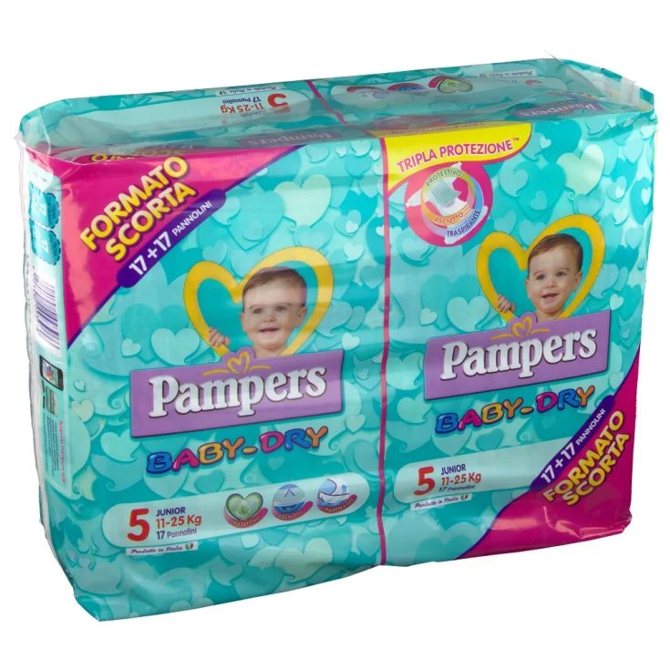 Pampers Baby Duo Dwct Junior 34 Pieces