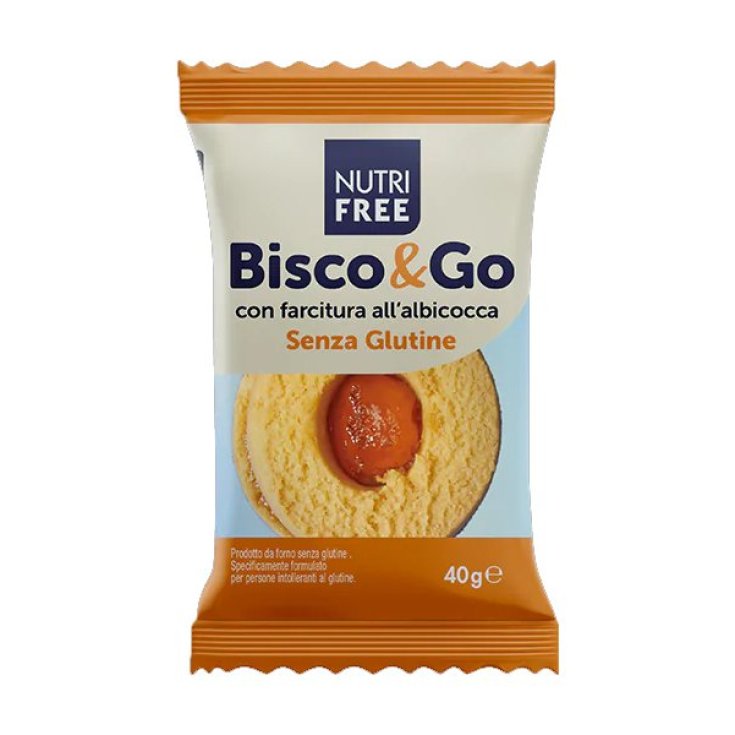 Nutrifree Bisco & Go Taste Apricot 40g