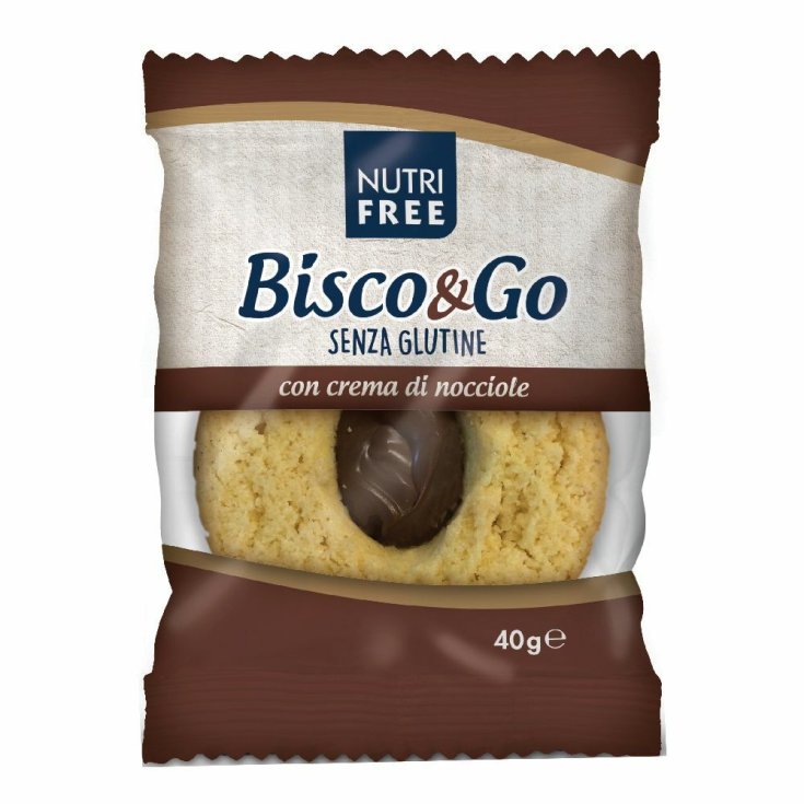 Nutrifree Bisco & Go Gluten Free Hazelnut Cream 40g