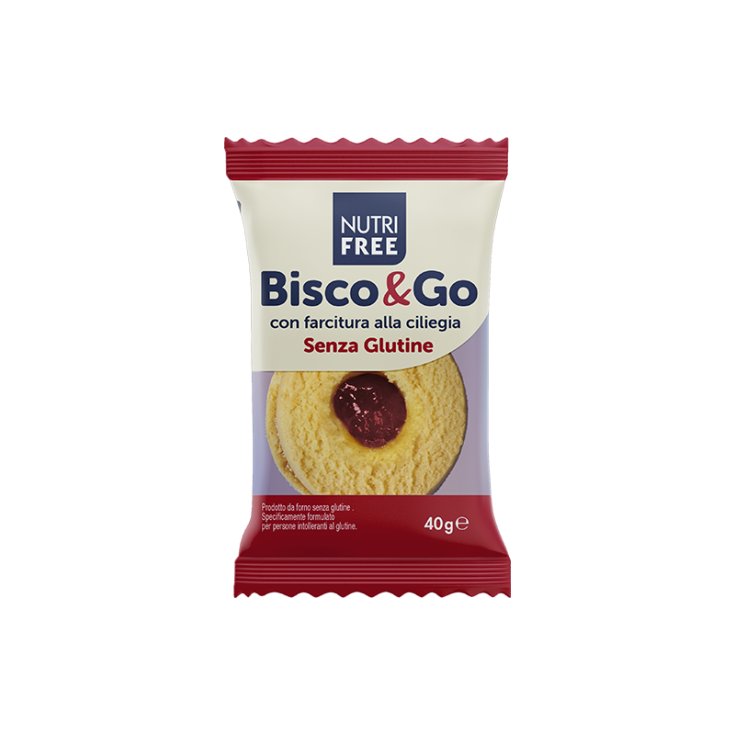 Nutrifree Bisco & Go Cherry Gluten Free 40g