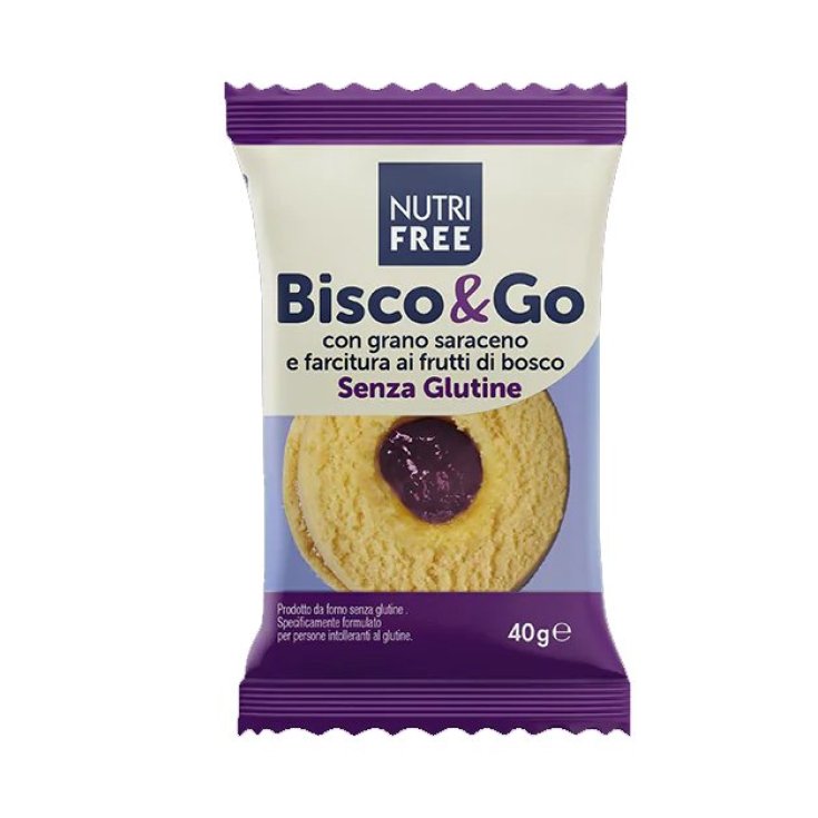 Nutrifree Bisco & Go Berries 40g