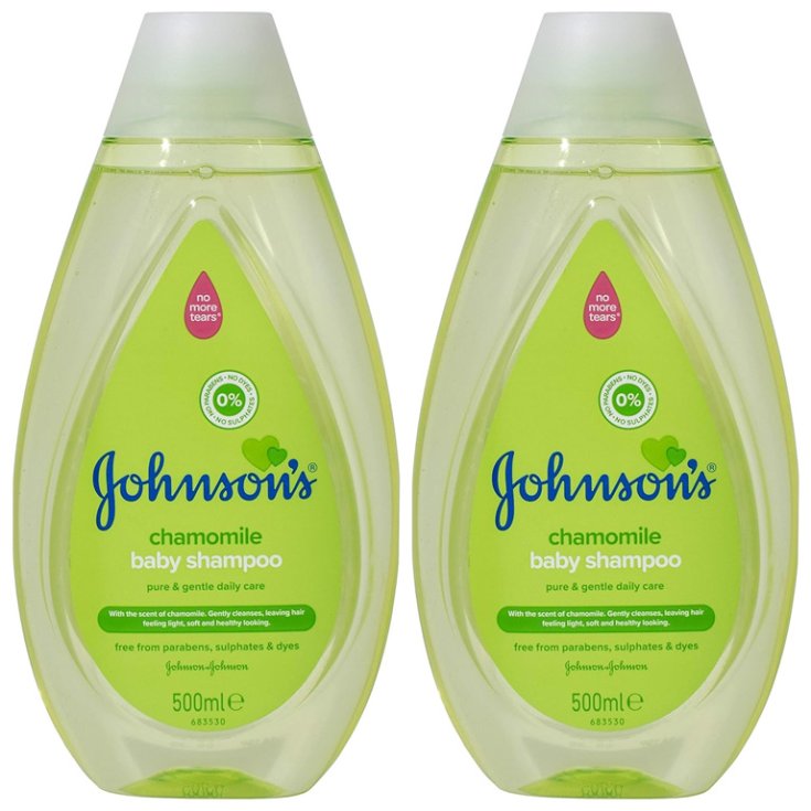 Johnsons Camomile Shampoo 500ml Set 2 Pa