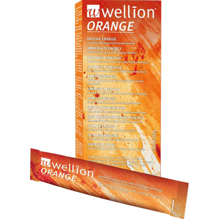 Wellion Orange Food Supplement 10 Sachets