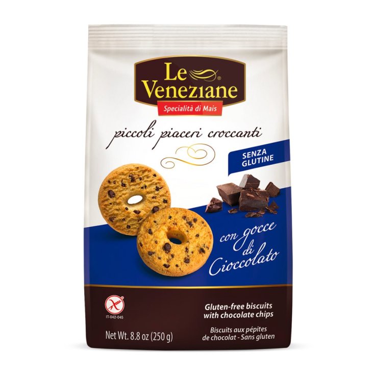 Le Veneziane Biscuits With Chocolate Drops Gluten Free 250g