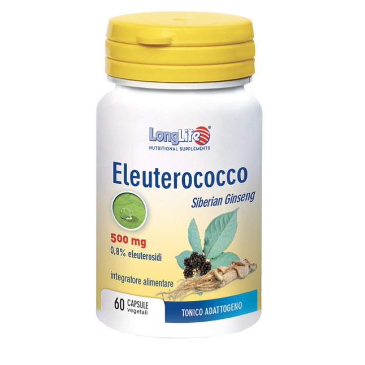 Eleutherococcus 500mg LongLife 60 Tablets