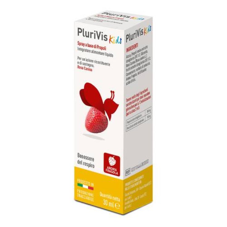 Pikdare Plurivis Spray Propolis Children Strawberry Aroma 30ml