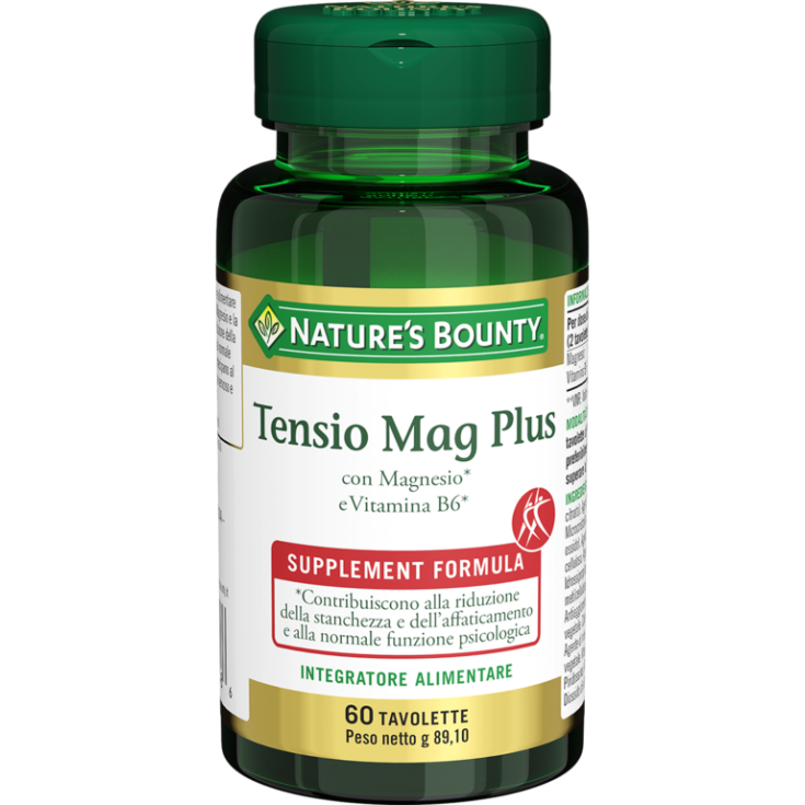 Nature's Bounty Tensio Mag Plus Food Supplement 100 Tablets