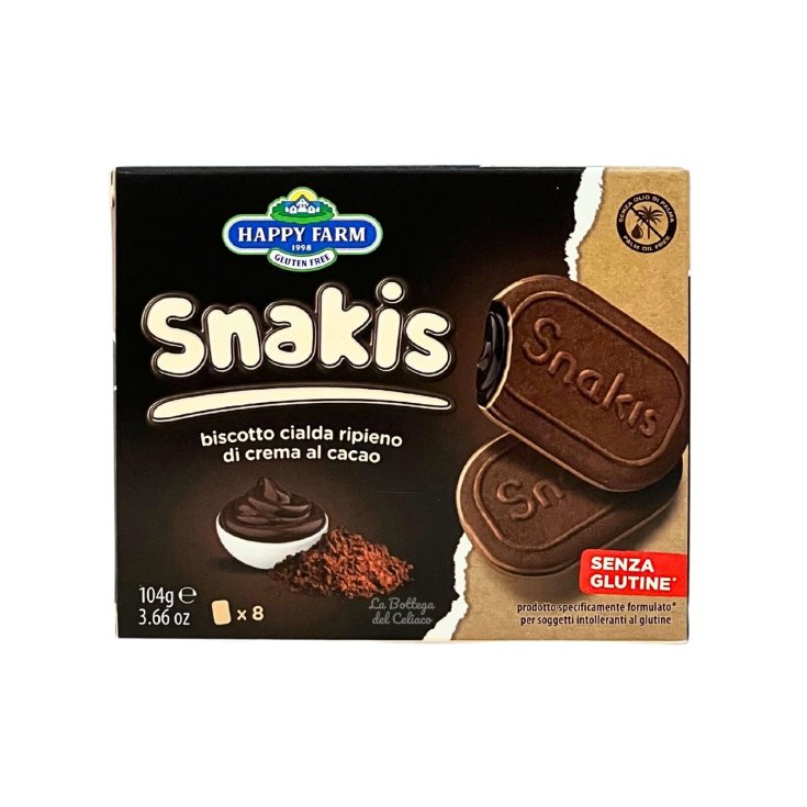 Happy Farm Snakis Gluten Free Cocoa Cream 104g