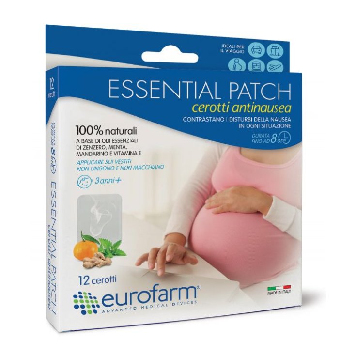 Eurofarm Essential Patch Anti-nausea Patches 12 Pieces