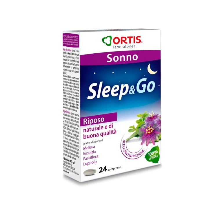 Ortis Sleep & Go Night's Rest 24 Tablets
