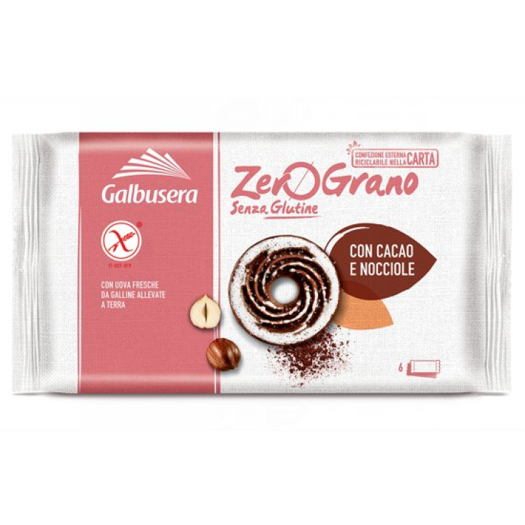 Zerograno Cocoa Hazelnut Gluten Free 220g