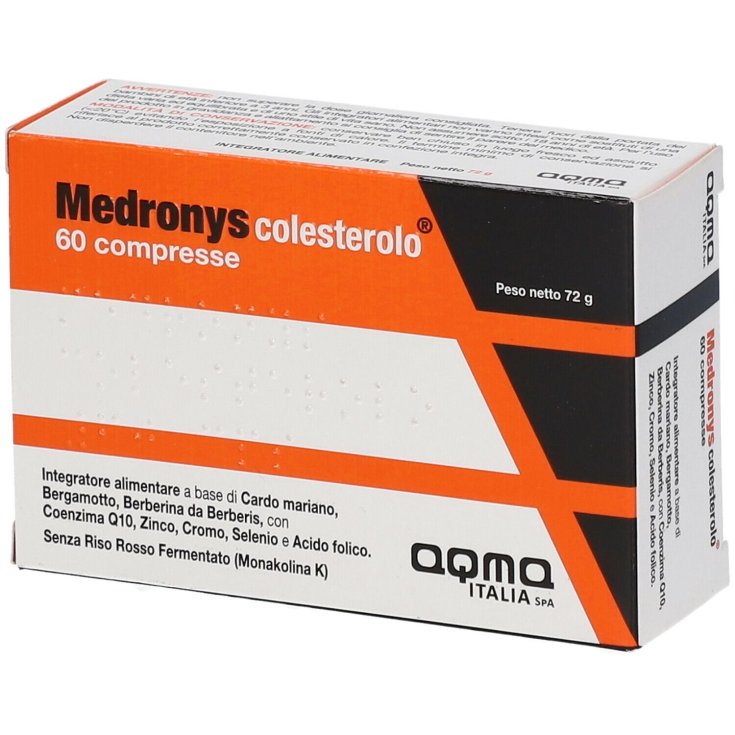 Medronys Cholesterol Food Supplement 60 Tablets