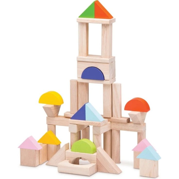 Wworld Wood Blocks 50pcs