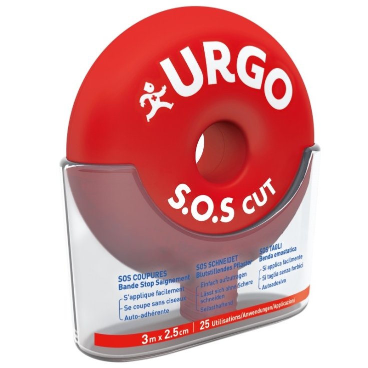 Urgo Sos Cuts Self-Adhesive Bandage 3x2,5cm