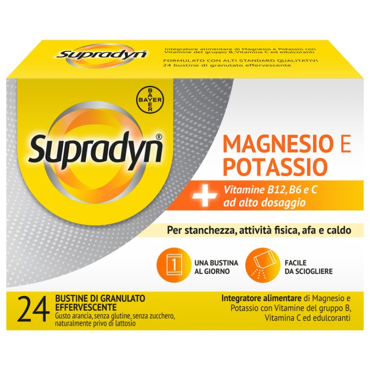 Supradyn® Magnesium And Potassium Bayer 24 Sachets