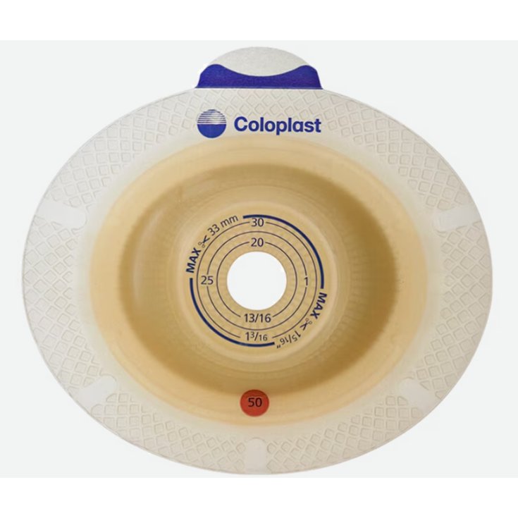 Coloplast Sensura Clik Plate Convex Light 31mm Flange 50mm 5 Pieces