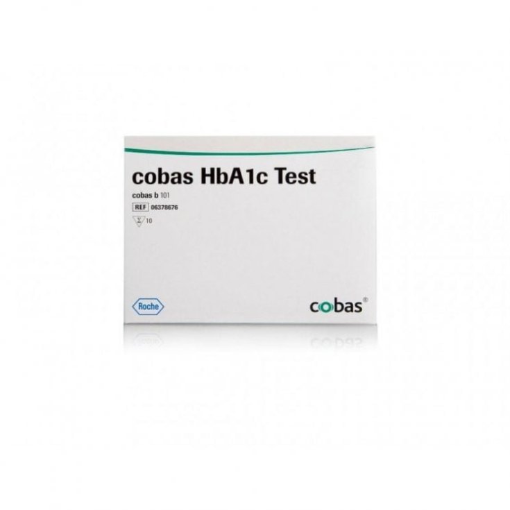 Roche Diagnostics Cobas B101 Hba1c Diagnostic Test for Glycated Hemoglobin 10 Discs