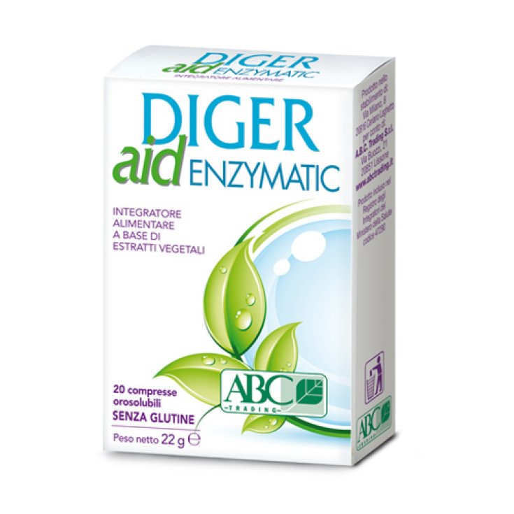 Diger Aid Enzymatic 20 Tablets