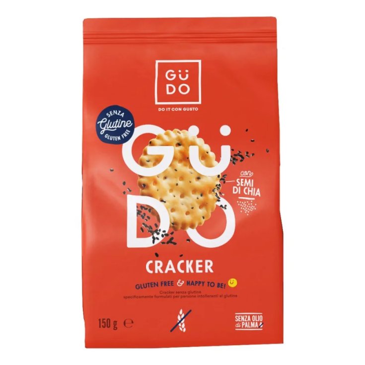 Gudo Cracker With Organic Chia Seeds 150g