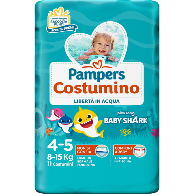 Pampers The Swimsuit Size 4 (8-15Kg) 11 Swimsuits