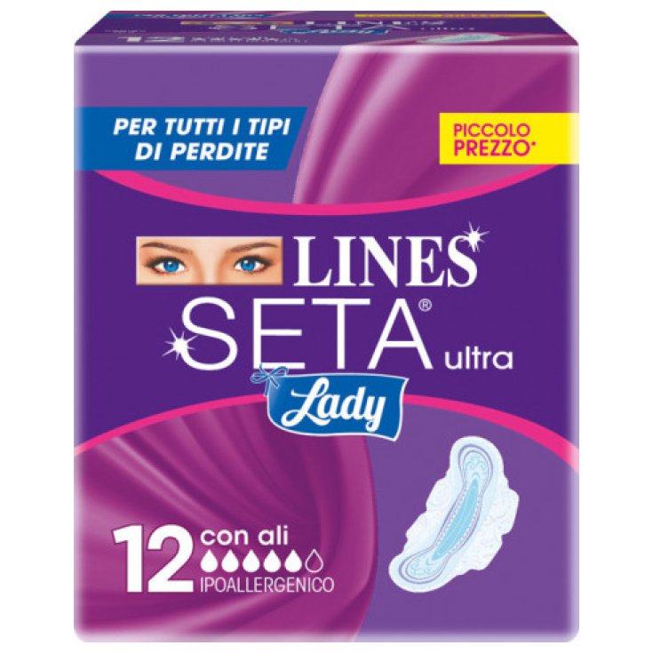 LINES SILK ULTRA LADY WINGS X 12