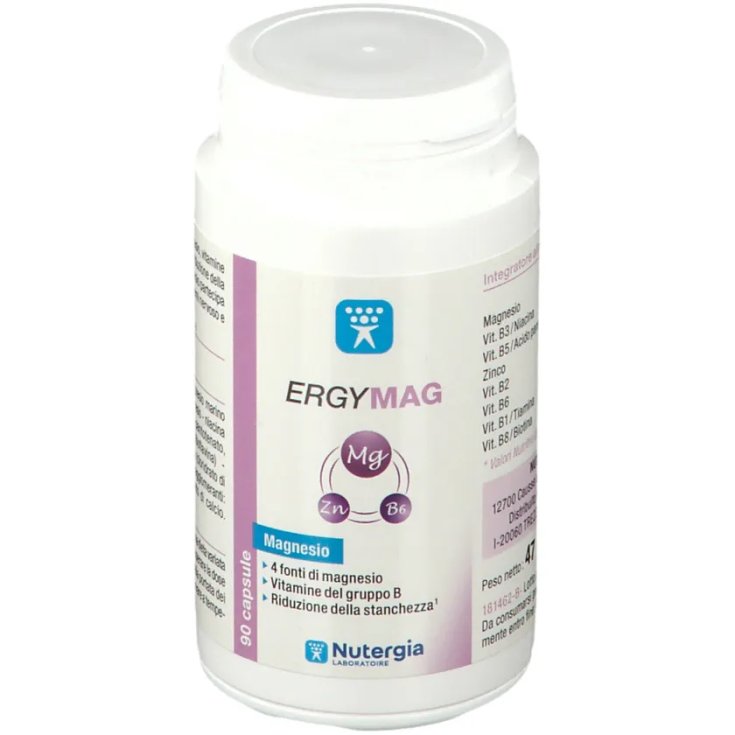Ergymag Food Supplement 90 Capsules