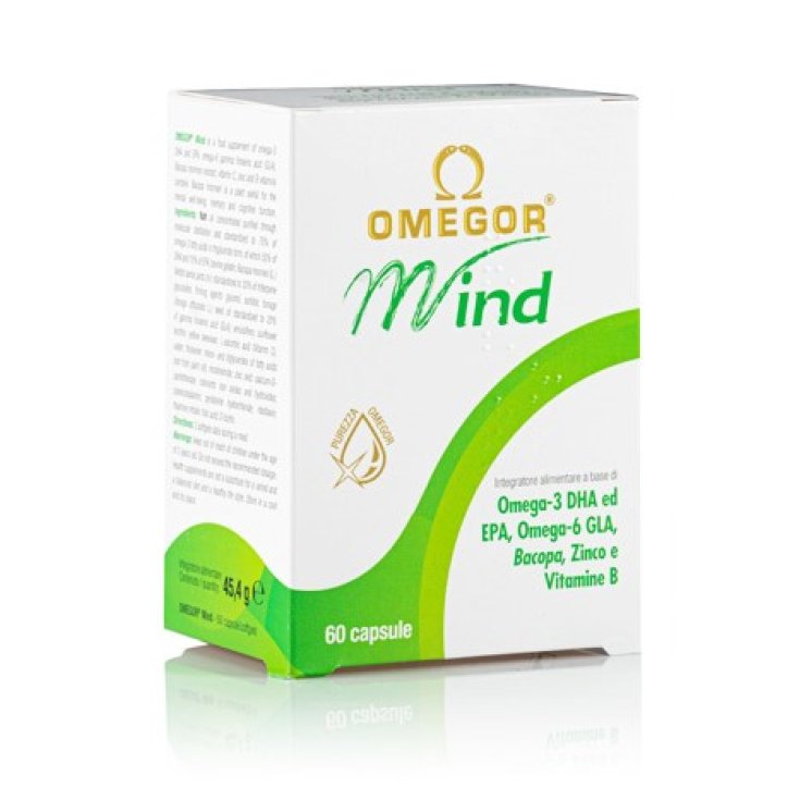 Nutraceuticals Omegor Mind Food Supplement 60 Capsules