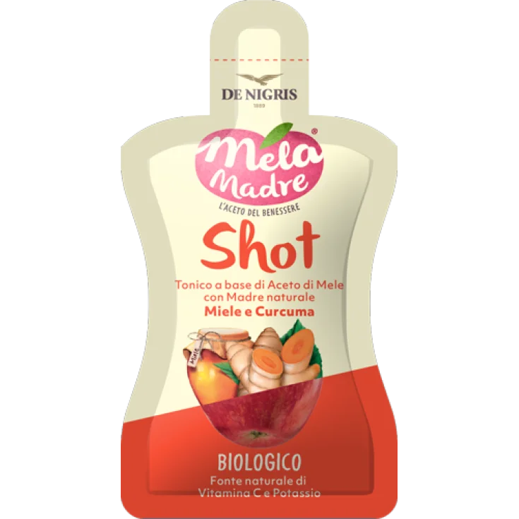 De Nigris Mela Madre Shot Honey Turmeric Food Supplement 30ml