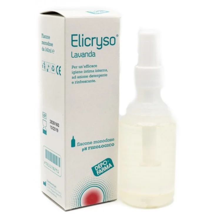 DepoFarma Elicryso Lavender Cleansing And Refreshing Single-dose Bottle 140ml