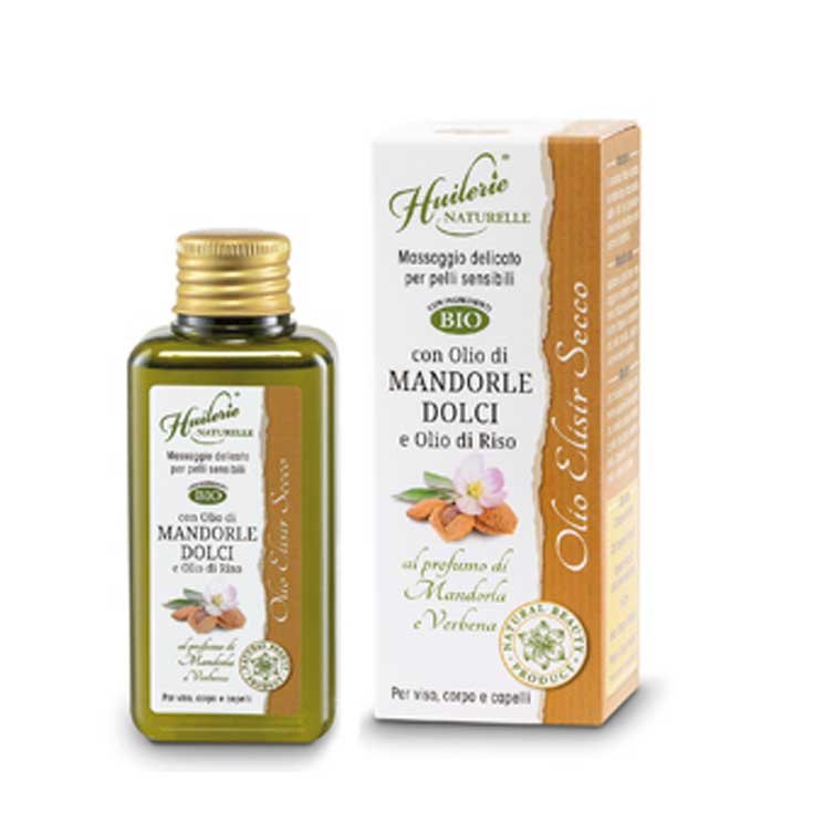 Huilerie Naturelle The Almond And Verbena Dry Oil 100ml