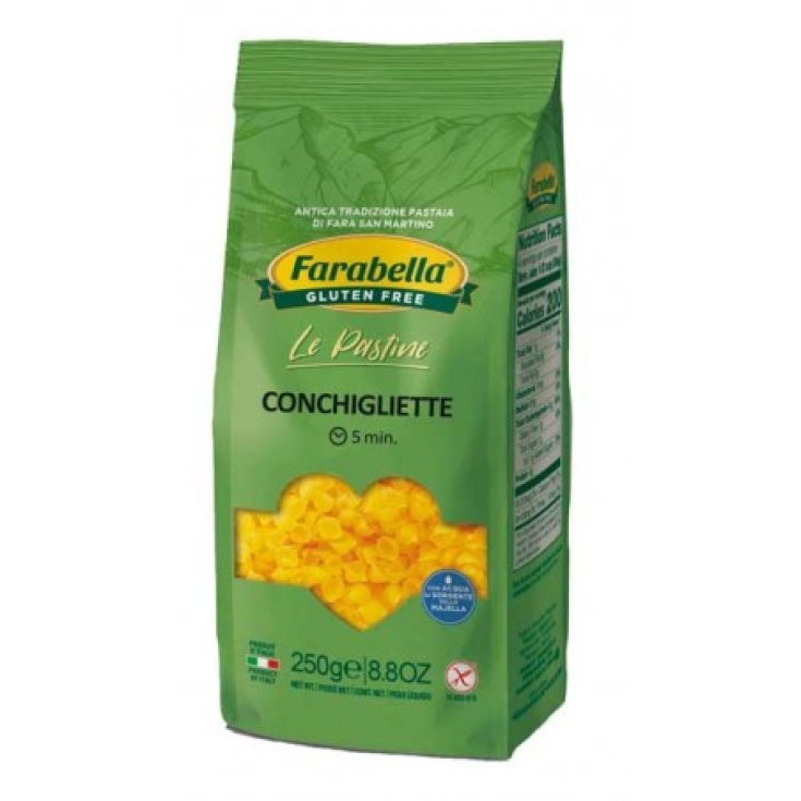 Farabella Conchigliette Gluten Free Pasta Bio Organic 250g