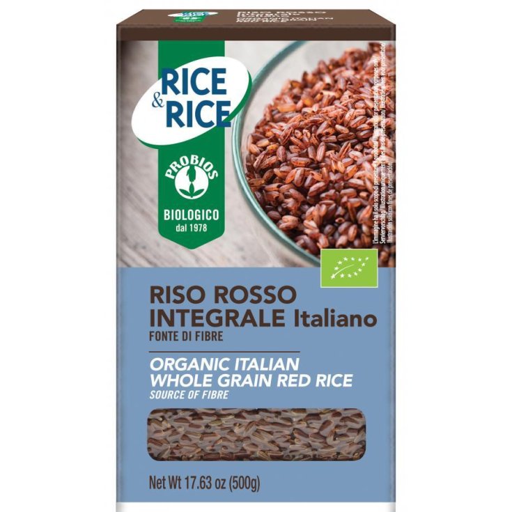 Rice & Rice Italian Red Rice Integral Probios 500g