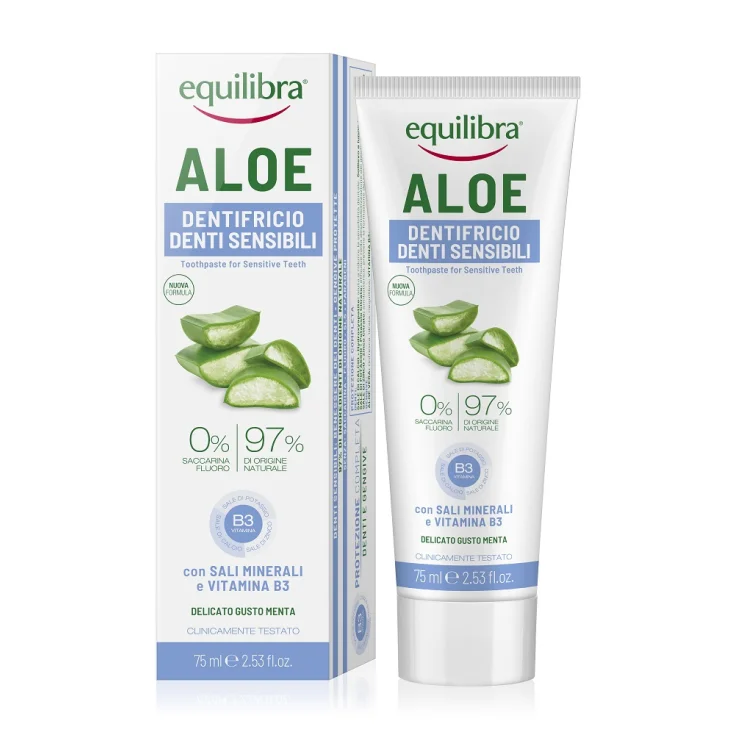BALANCE ALOE GEL DENT SENSIB 75M