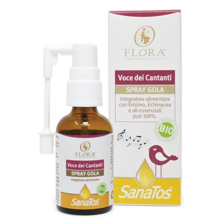 Flora Sanatos® Voice Of The Singers Throat Spray BIO 30ml