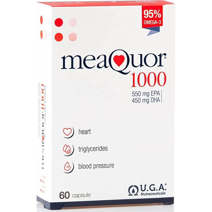 Uga Nutraceuticals Meaquor 1000 Food Supplement 60 Capsules