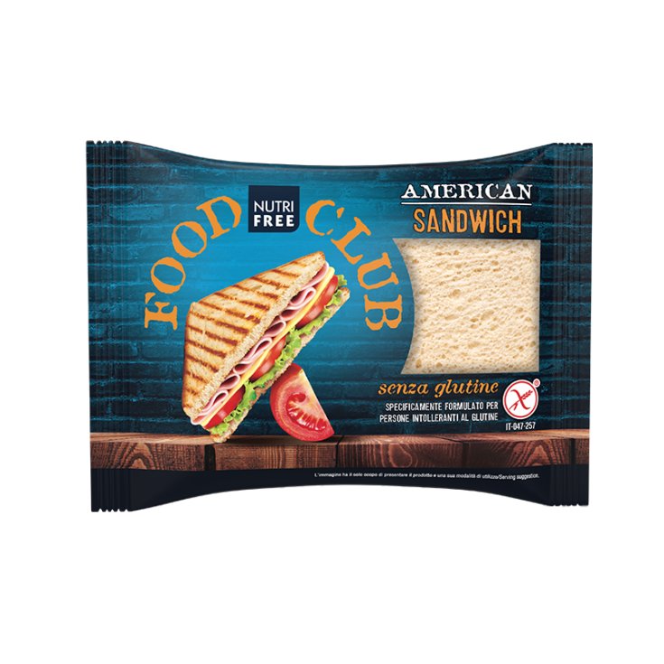 Nutrifree American Sandwich Gluten Free 4 Pieces