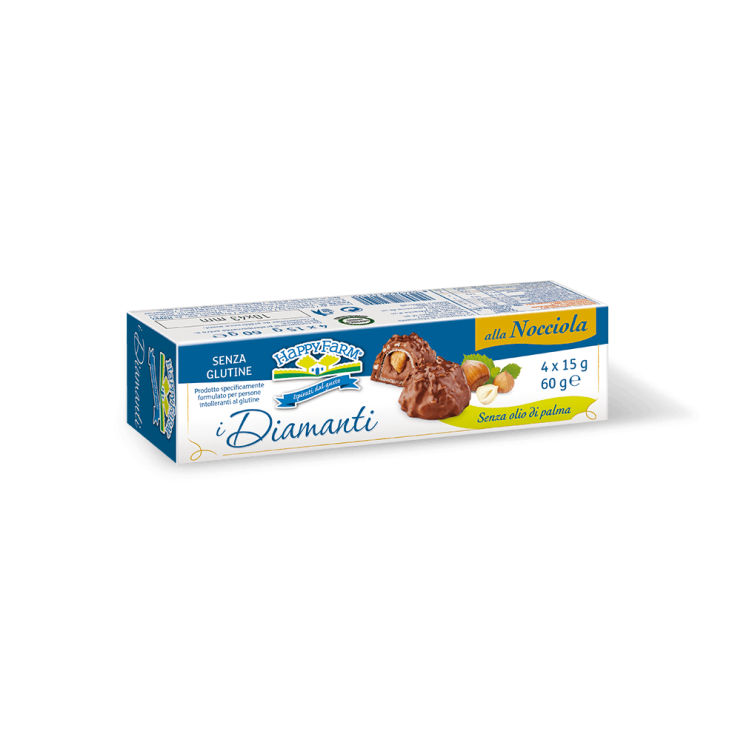 Happy Farm I Diamanti Alla Nocciola 60g