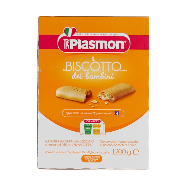 Il Biscotto Dei Bambini Plasmon 1200g - Farmacia Loreto