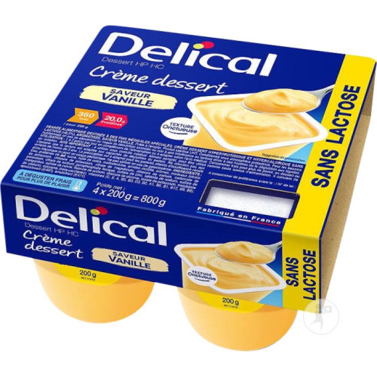 Delical Creme Vanilla 4x125g