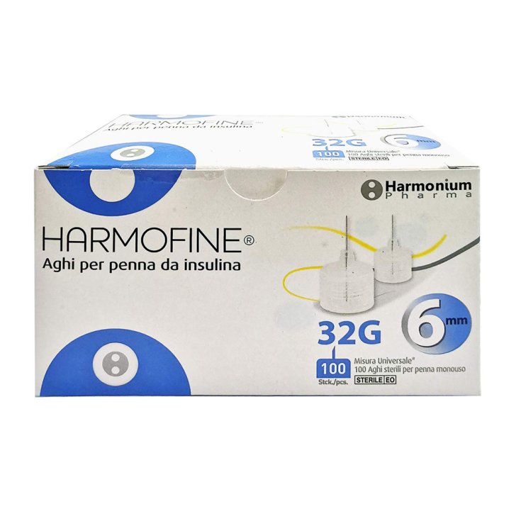 Harmofine G32 6mm needle 100pcs