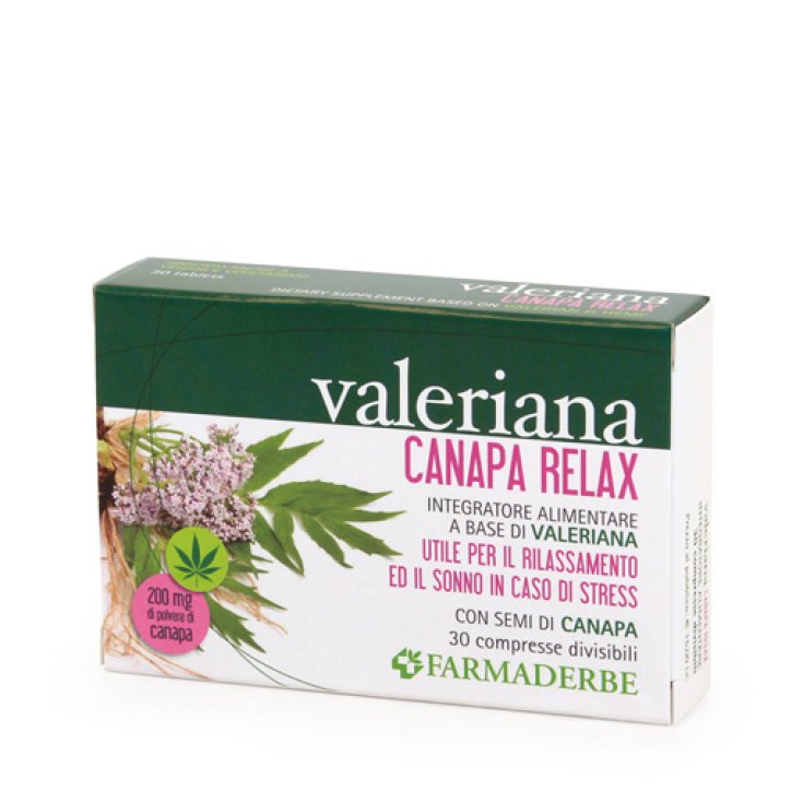 Valerian Hemp Relax 30cpr