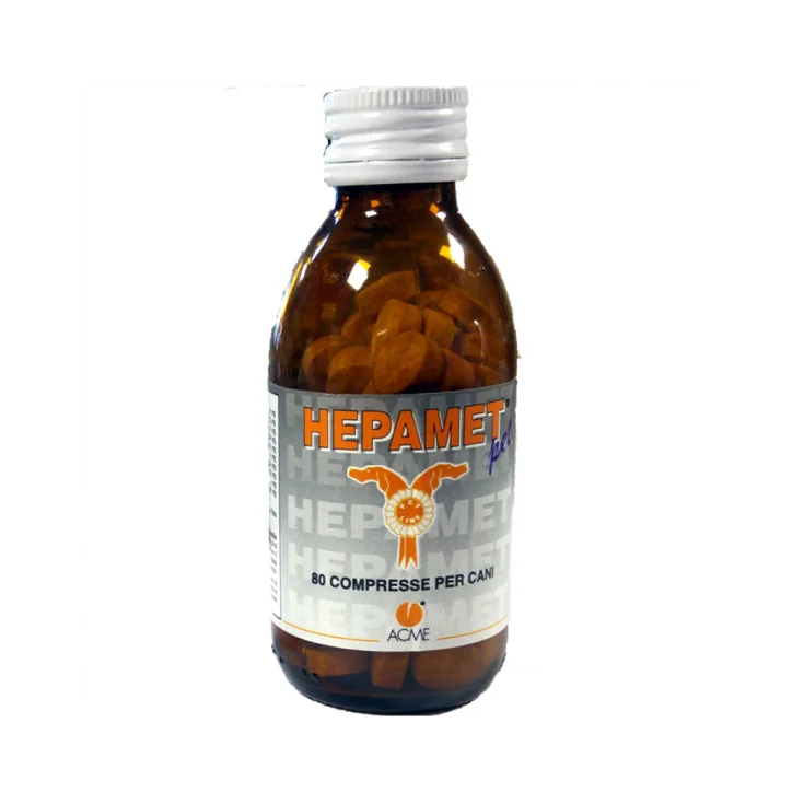 Acme Hepamet Pet Complementary Food For Dogs 80 Tablets
