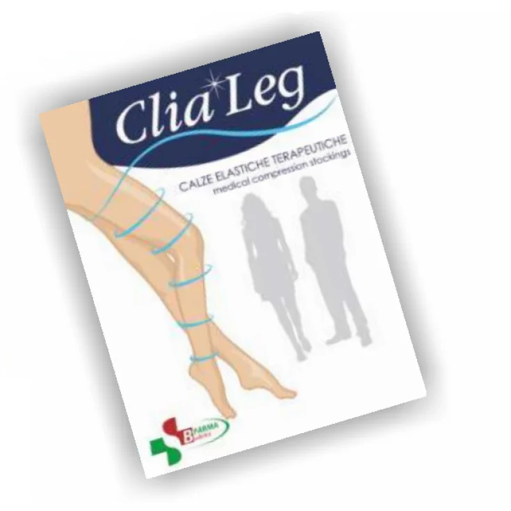 Budetta Farma Clialeg Knee-highs Class 2 Open Toe Beige Color Size 4 1 Pair