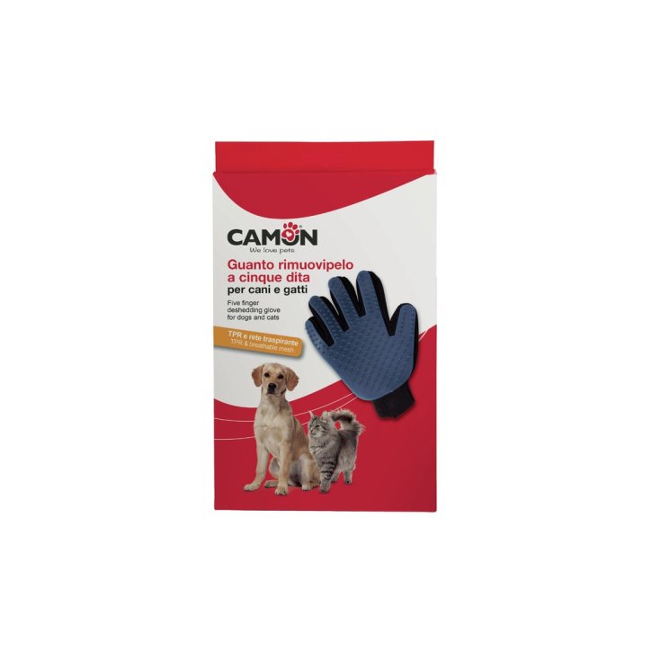 Camon Hair Removal Glove 5 Fingers 1 Piece