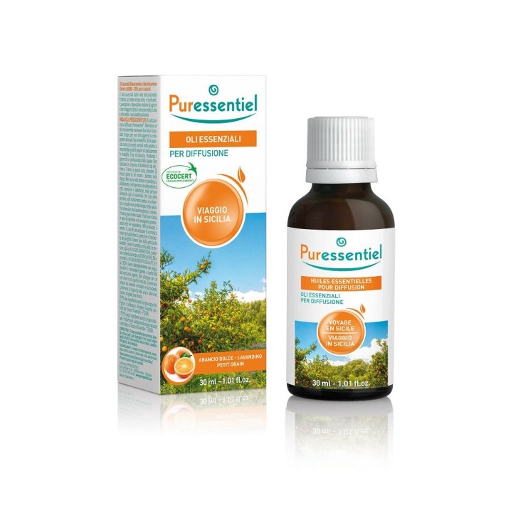 Puressentiel Essential Oils For Diffuser Journey To Sicily 30ml
